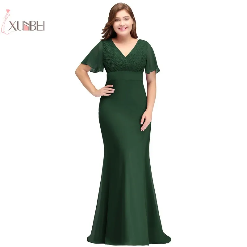 de dama de honor largos burdeos, manga 2019, sirena, vestido de fiesta de invitados boda, vestido elegante de gasa madrina - AliExpress Bodas y eventos