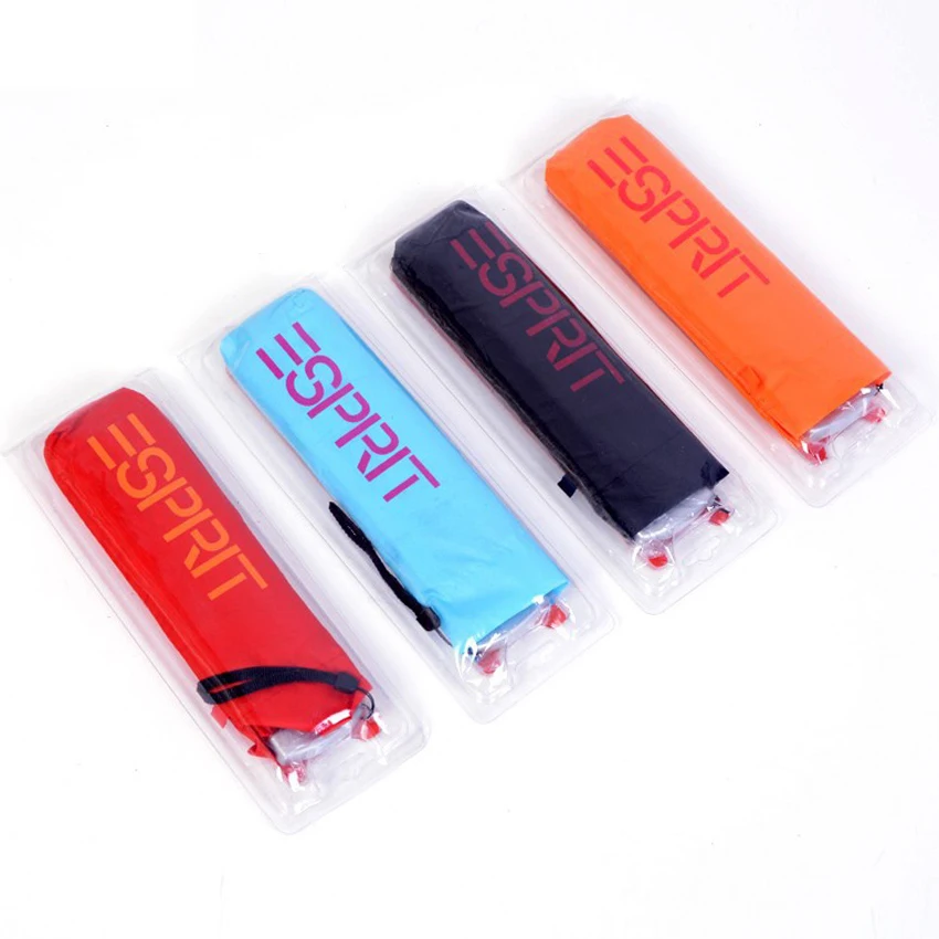 

5 Colors Small Pocket Folding Umbrella Ultra-Light Pencil thin Mini Umbrella Rain Women Umbrella for Men Sun Rain Gear Parasol
