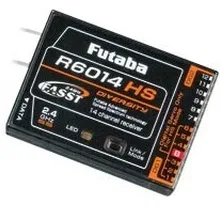 Futaba R6014HS FASST 14 канальным приемником
