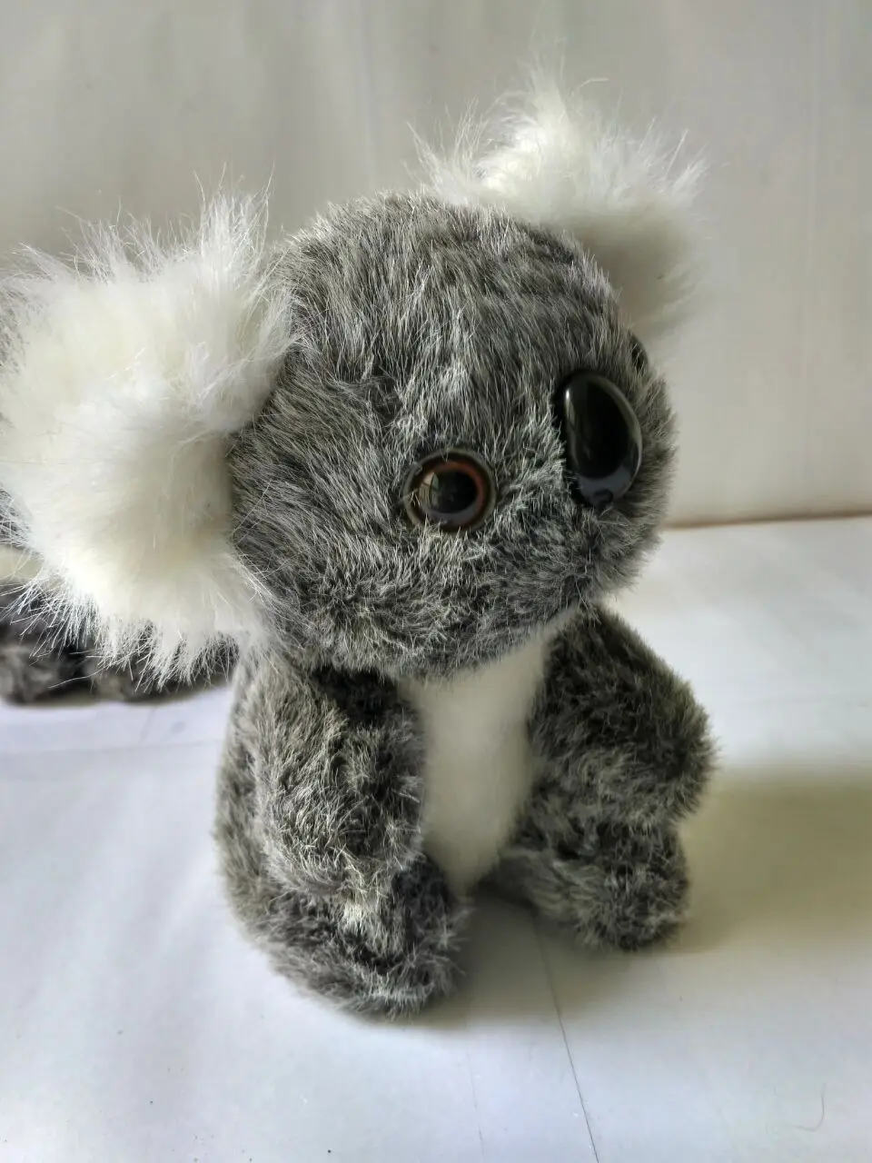 mini cute plush gray koala toy stuffed koala doll gift about 12cm