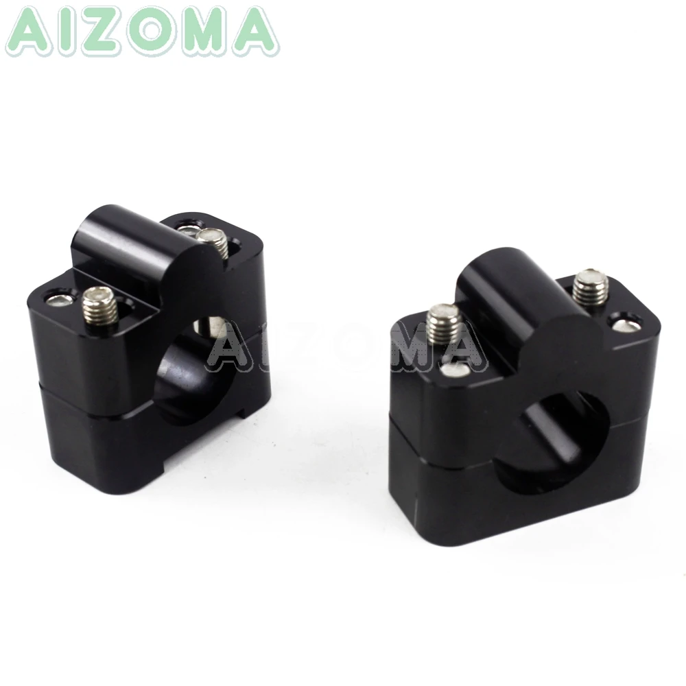 CNC мотоцикл руль подъемный комплект 1 1/" Универсальный бар зажимы 28 мм 1,125 дюймов для bmw, Suzuki Honda Yamaha ATV Скутер 45 мм Rise