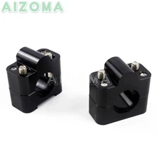 CNC мотоцикл руль подъемный комплект 1 1/" Универсальный бар зажимы 28 мм 1,125 дюймов для bmw, Suzuki Honda Yamaha ATV Скутер 45 мм Rise