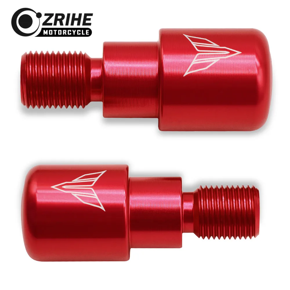For YAMAHA FZ6 FZ-6R XJ6 Motorcycle CNC 6061 Aluminum Accessories Handlebar Grips Bar Ends plug slider