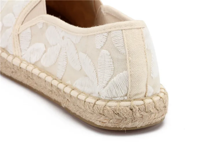 Новинка года; Alpargatas espadrilles; удобные слипоны с рисунком; Женские Повседневные тапочки; дышащие льняные парусиновые тапочки для девочек