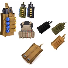 Тактический MOLLE одиночный 5,56 мм подсумок с пистолетной полосой подсумок для 30 круглых 5,56 мм* 45 мм подсумок