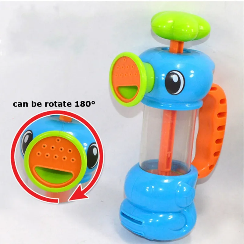 Baby-Bath-Water-Toys-Sea-Horse-Sprinkler-Pumping-Design-Colourful-Hippocampal-Shape-Eco-friendly-Plastic-ABS (2)
