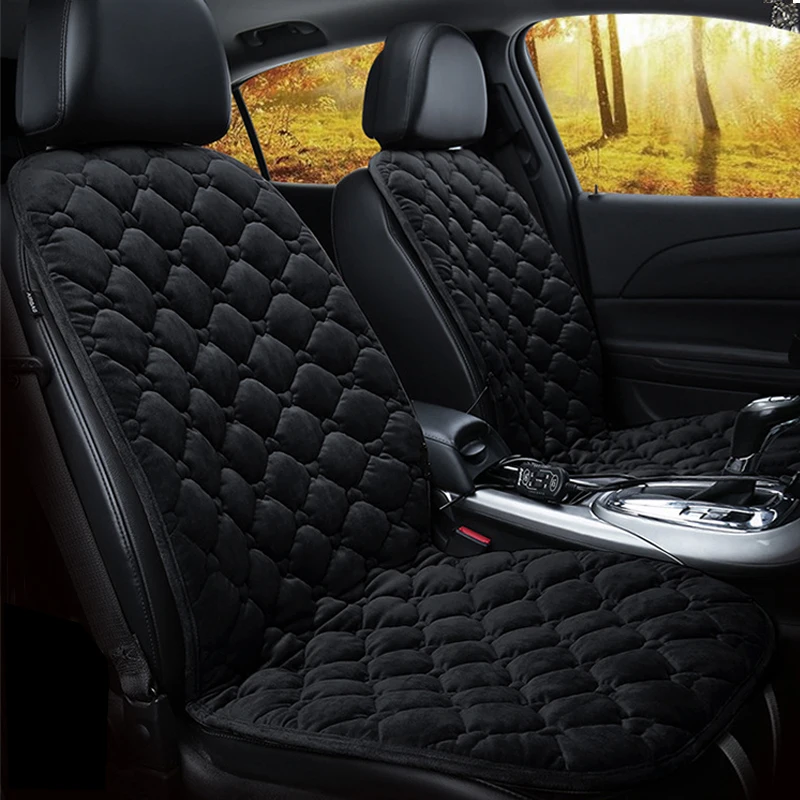 

LEDTENGJIE 1pcs/2pcs 12V Heating Car Seat Cushion Seat Heater Warmer Winter Car Home Dual-use Cushion Card Heating Cushion