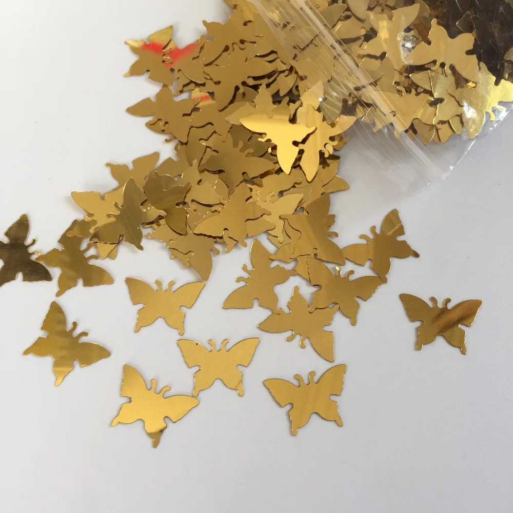 Wedding Table Scatters Confetti Butterflies Gold BUY 1 GET 1 FREE 
