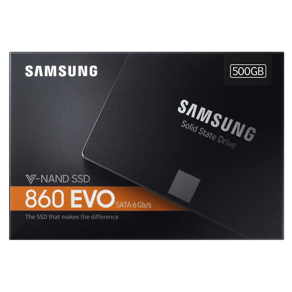 SAMSUNG MZ-76E500 SSD 1 ТБ SSD жесткий диск 860 EVO 2,5 дюймов SATAIII 500 Гб Внутренний твердотельный диск SATA3 ноутбук Настольный ПК