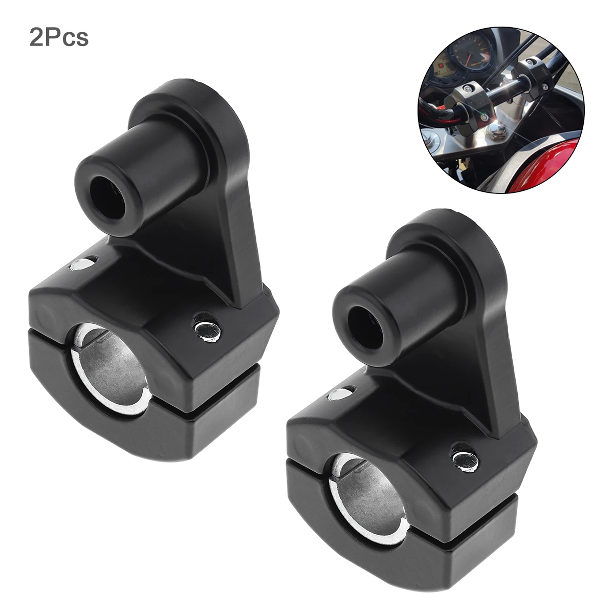 

2pcs Rox Speed FX Pivot Handlebar 22MM to 28MM Handlebar Mount Bracket for XR650L Suzuki V-Strom fit for BMW GS1150 1100 F650GS