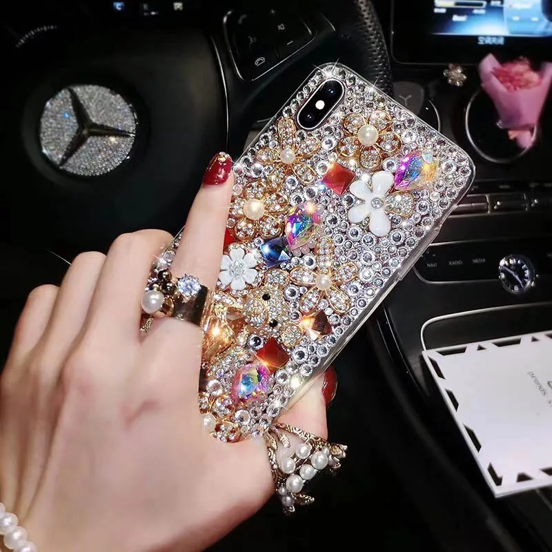 

Luxury Diamond Shockproof Case for Huawei Nova 4 3 3i Glitter Silicone Crystal Bling Case For Huawei Nova 2S 2 Plus Phone Shell