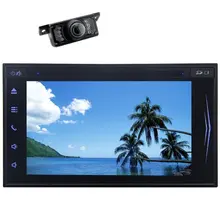 2 Din Car Stereo Automotive In Dash Audio Head Unit Steering Wheel Control/ ipod/USB/SD/Bluetooth/Subwoofer/ HD/Backup Camera