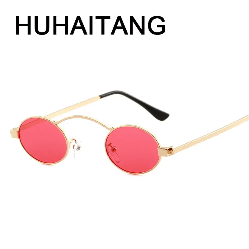 

HUHAITANG Luxury Round Sunglasses Women Vintage Punk Sun Glasses For Men 2019 High Quality Brand Designer