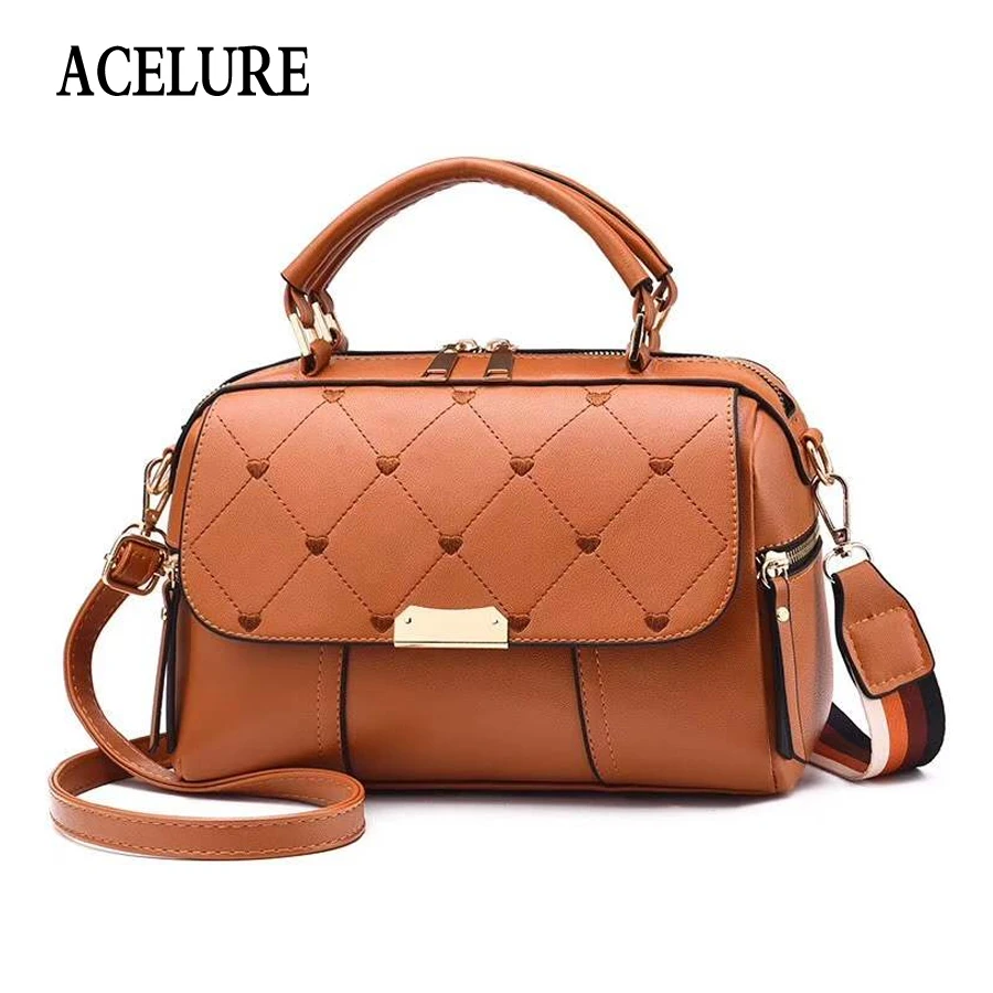 

ACELURE Messenger Bag for Women Bag Ladies' PU Leather Handbags Luxury Quality Female Shoulder Bags Famous Women Designer Bags