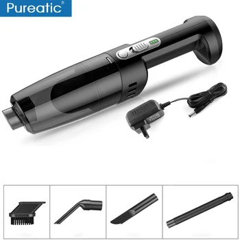 

High Quality 120W Wireless Car Vacuum Cleaner Portable For Home Car Auto Electronic Accessories With Steel Filter Vacuum Cleaner