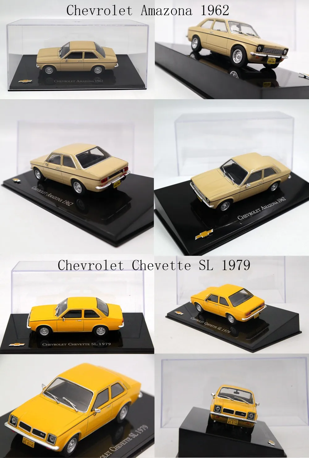 Много Altaya 1:43 IXO для Chevrolet Chevette Monza/Amazona/Kadett Hatch/opala/Vectra/Celta/игрушечные машинки литые под давлением модели в подарок