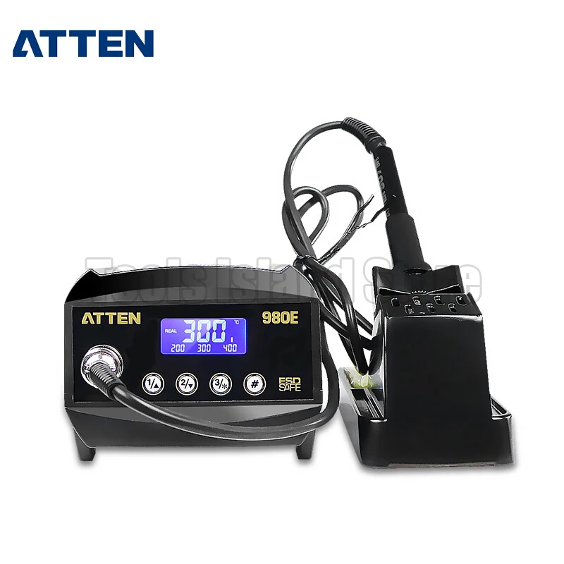 Антистатическая паяльная станция ATTEN AT980E 110 В/220 В 80 Вт без свинца с цифровым