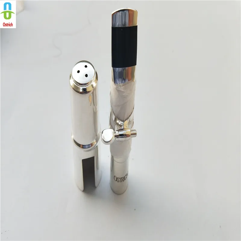 Профессиональный частный настраиваемый профессиональный Bb позолоченный металлический мундштук саксофона Размер 7# Лигатура cap