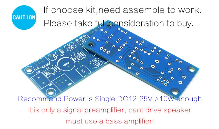 CIRMECH фильтр низких частот бас сабвуфер предусилитель Плата усилителя одиночный DC мощность NE5532 фильтр низких частот бас предусилитель