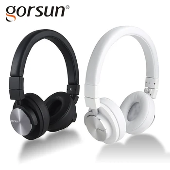 

GORSUN GS781 HiFi Headphone Stereo Surrounded Headset 3.5mm Headphones Foldable with Microphone for All Phone Computer PC Laptop