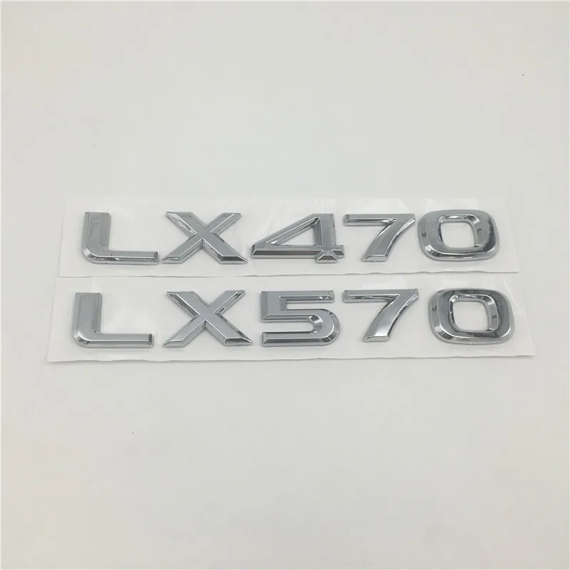 Автомобильный Стайлинг для Lexus LX470 LX570 Эмблема Логотип задний багажник Задняя