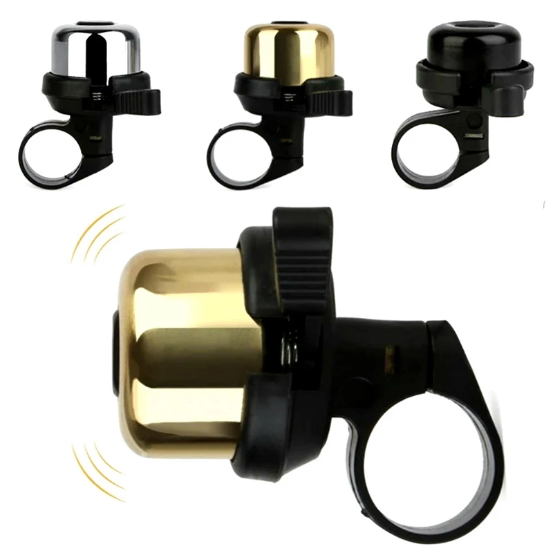 Bicycle Cycling Handlebar Bell Horn Safety Copper Ring Sound Alarm Bell