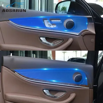 

Door armrest transparent protective film Car accessories For Mercedes-Benz E-class 2016 2017 2018 2019 w213Door armrest TPU