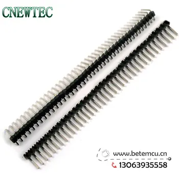 

200pcs/lot 40Pin 2.54mm ordinary Bending single needle curve Headers for PCB connection