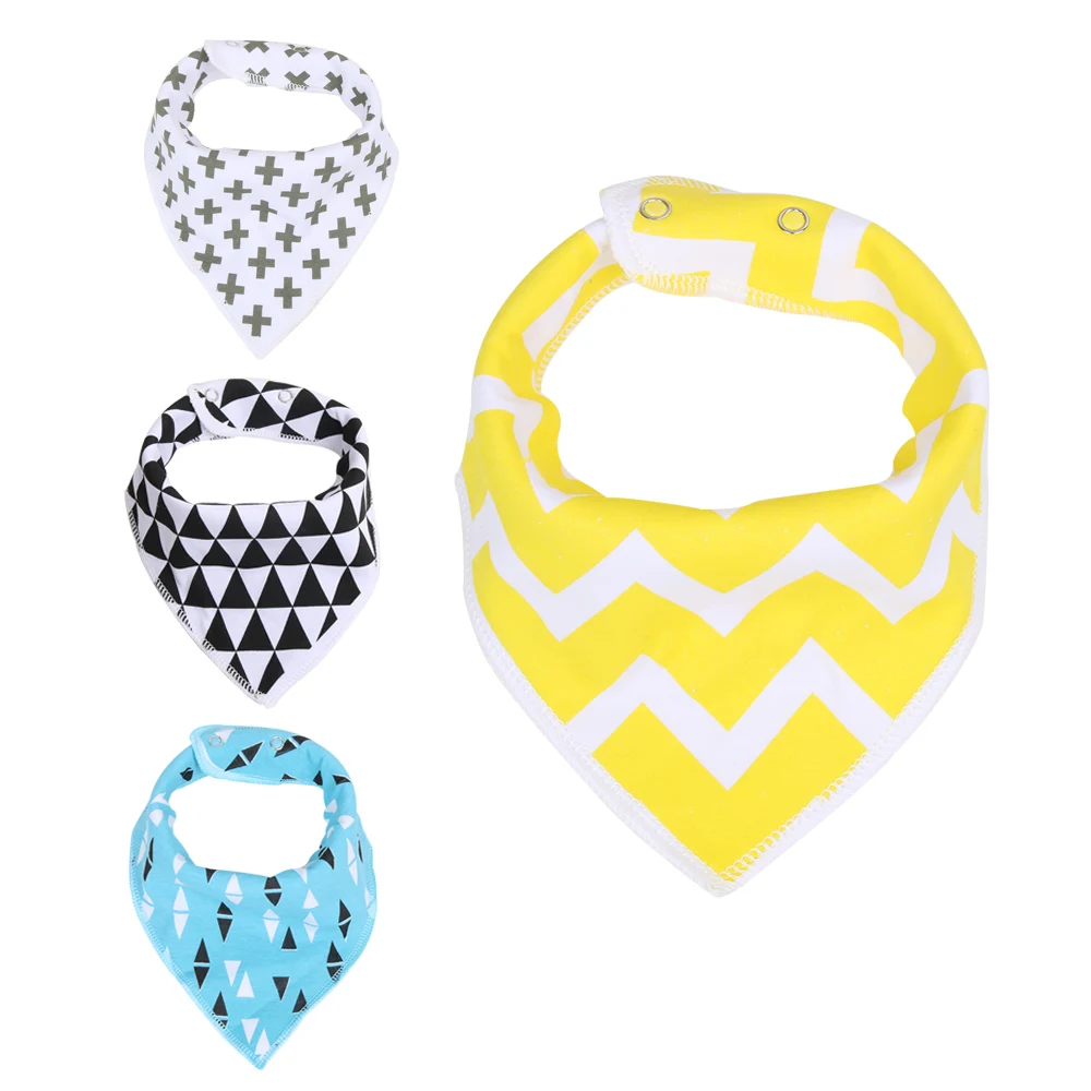 

1 Pc Kids Baby Toddler Cotton Adjustable Triangle Feeding Head Scarf Useful Saliva Towel Boy Girl Bandana Bibs Baby Accessories