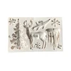 Christmas Tree Elk Snowflake Icicle Cake Molds Chocolate Moulds For The Baking Cake Tool DIY Sugarcraft Decoration Tool ► Photo 2/3