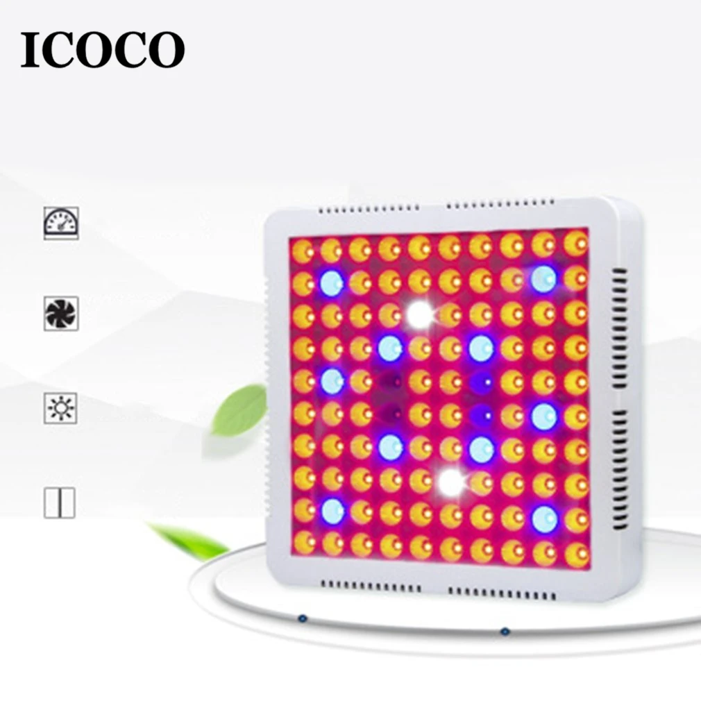 

ICOCO 300/600W LED Grow Light Full Spectrum Growth Lighting for Indoor Plants and Flower Vegetable Greenhouse Grow Tent