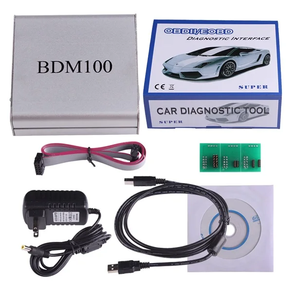 Новейший BDM 100 V1255 OBD2 ECU Программатор BDM100 считыватель кодов Remapping ECU чип тюнинг диагностический инструмент Прямая поставка - Цвет: BDM 100