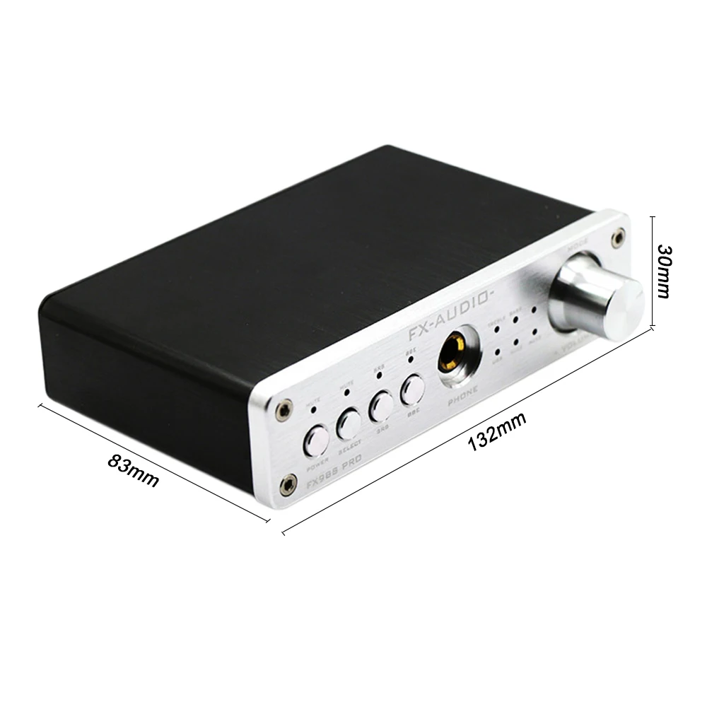 FX Audio 98S обновленная версия USB аудио процессор декодирования ЦАП PCM2704 MAX9722 Pre Amp JRC