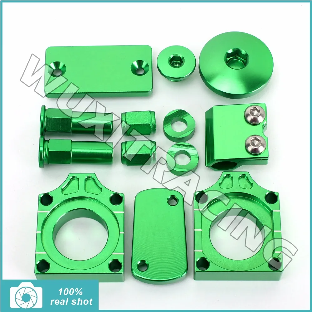 

CNC Billet MX Motocross Offroad Off Road Bling Kits for KAWASAKI KXF 250 450 KXF250 KXF450 09-15 10 11 12 KLX 450 KLX450 08-2013
