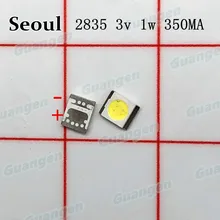 1000pcs Original For SEOUL High Power LED Backlight 3528 2835 1W 100LM Cool white SBWVT124E LCD Backlight for TV TV Application