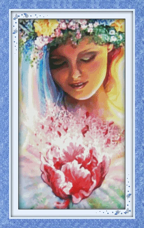 Набор для вышивки крестиком Burst with joy 18/14/11 шт.|embroidery diy|handmade needleworkcross stitch kits |