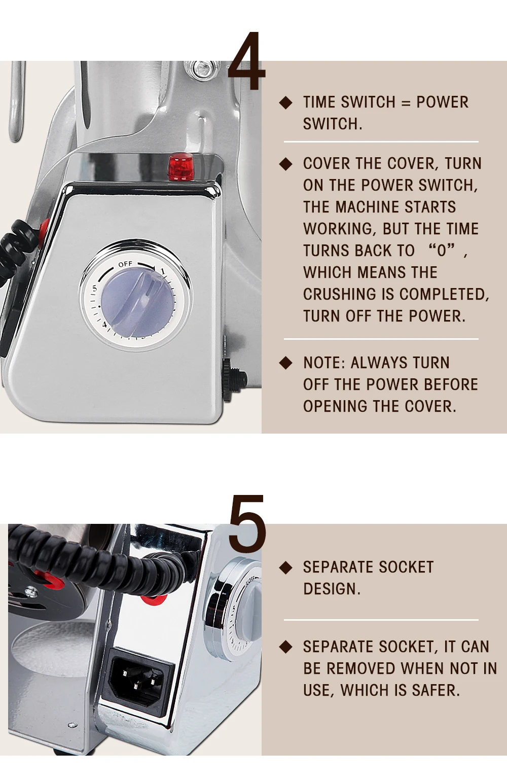 Perfect ITOP Big Capacity 2800W 1000g Pulverizer Machine Swing Type Automatic Mill Herb Grinder Electric Grain Grinder 110V 220V 8 Perfect ITOP Big Capacity 2800W 1000g Pulverizer Machine Swing Type Automatic Mill Herb Grinder Electric Grain Grinder 110V 220V 8