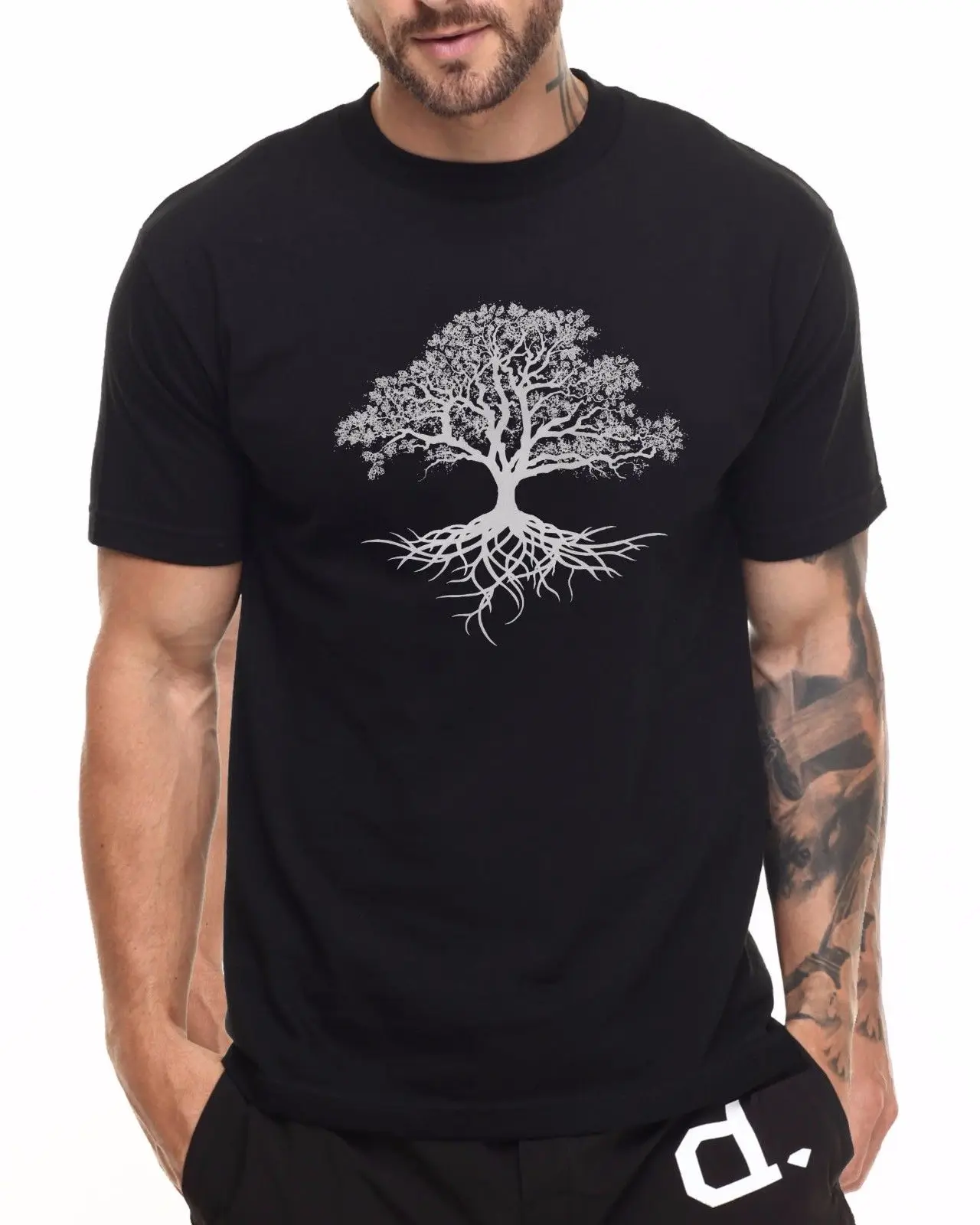 

TREE OF LIFE T SHIRT WICCA DRUID PAGAN GARDENER Short Sleeves Cotton Fashion Free Shipping T-Shirt 100% Cotton Top Tees