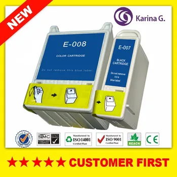 

Compatible for T007 T008 Ink Cartridge used For Epson Stylus Photo 780 785EPX 790 825 870 875DC 875DCS 890 895 915 etc.