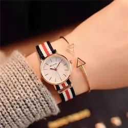 Модные часы студентка Корейская версия простой моды для мужчин's Часы парные кварцевые часы большой и luxuriou