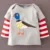2018 nova Marca de Qualidade 100% Algodão Do Bebê Dos Meninos t-shirt Das Crianças camisa Dos Miúdos t Meninos Roupa Interior Do Bebê roupas de Manga Longa Bebe roupas