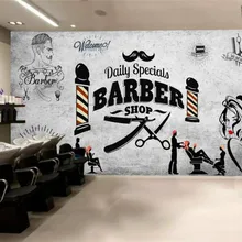 Обои 3d для обои настенные 3 d гостиная Европейский инструмент для стрижки салон-Парикмахерская настенная бумага