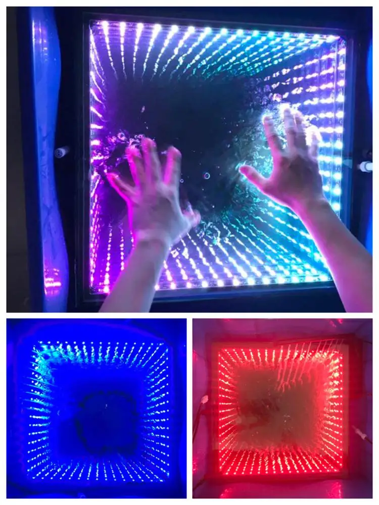 Высокое качество светодиодный Звездное освещение танцпола 60*120 см RGB, акриловый