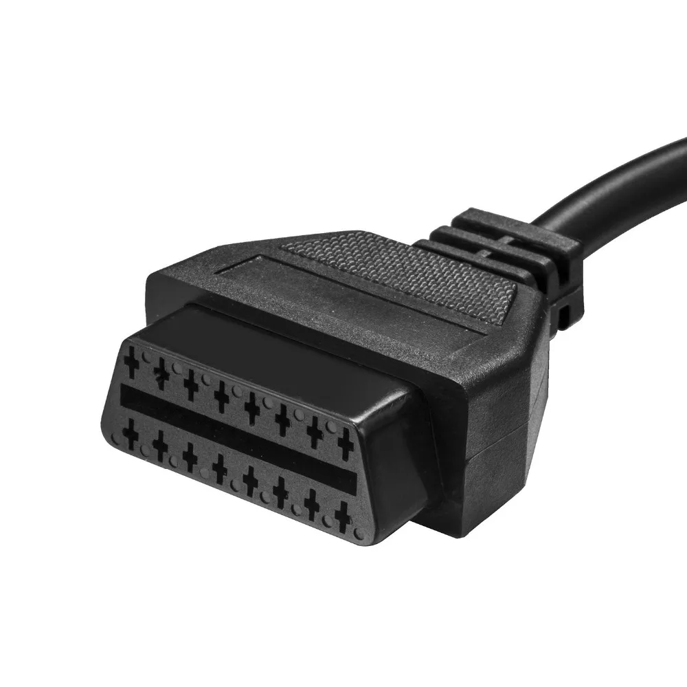 Кабель OBDII OBD2 с 17 контактами на 16 внешний кабель для Mazda адаптер OBD1 OBD2|adapter mazda|pin