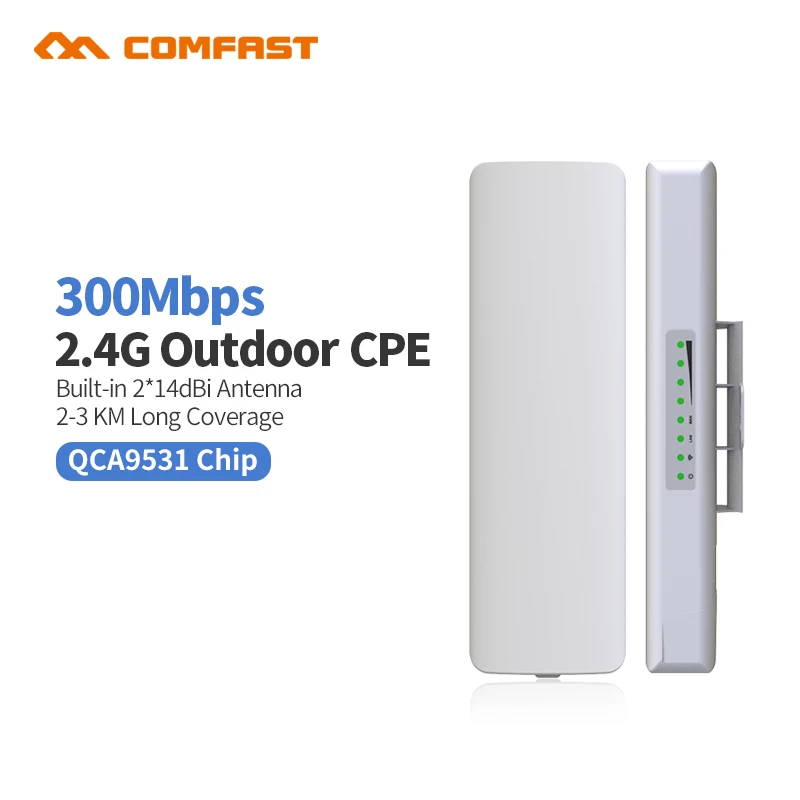 

300Mbps Access Point Outdoor CPE WIFI Extender 2.4G 5G Wifi Router AP Extender Bridge Nano Station Wireless Signal Transmission