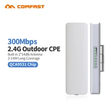 300Mbps Outdoor wifi router cpe 2 14dBi wifi antenna 500mw high power 2 4g WIFI repeater