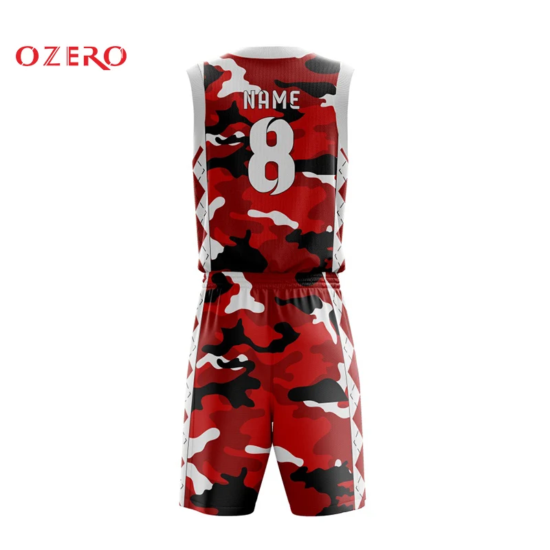 camouflage basketball jersey green