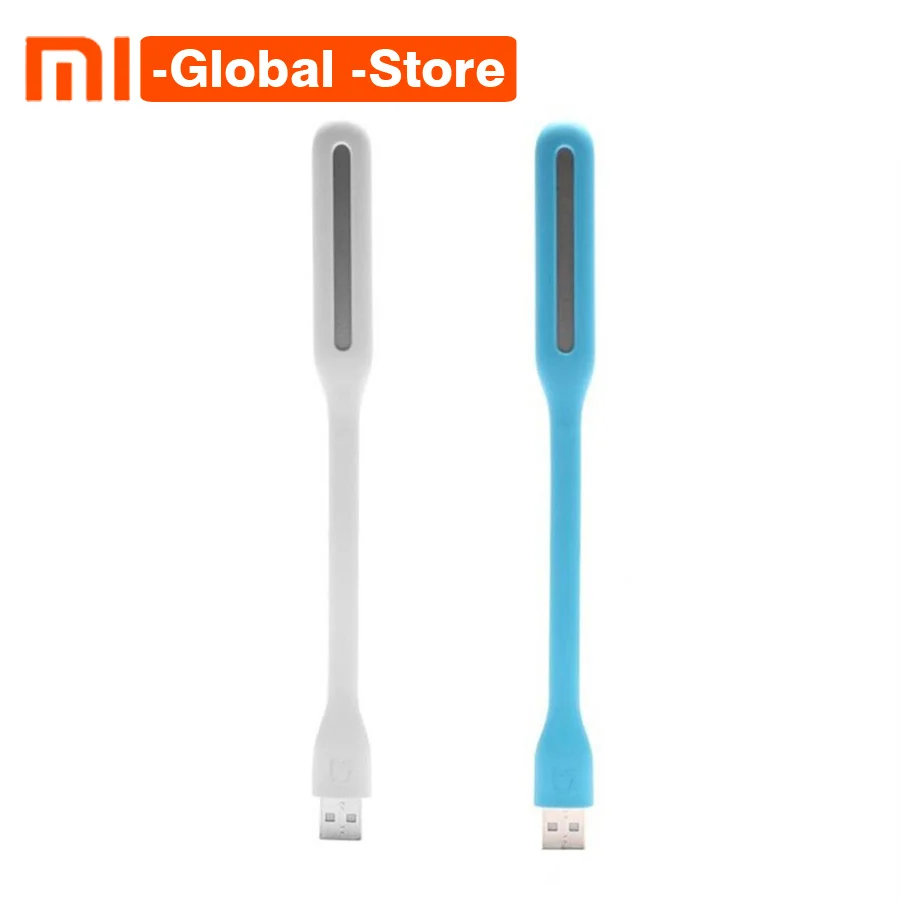 Оригинальный Xiaomi Mijia с переключателем USB свет LED для банка мощности/comupter