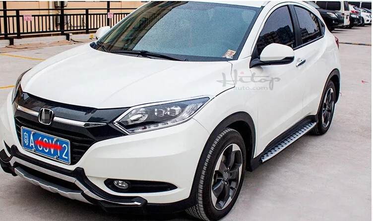 Боковая ступенчатая Беговая плата для Honda HRV VEZEL улучшенный внешний вид модель BM