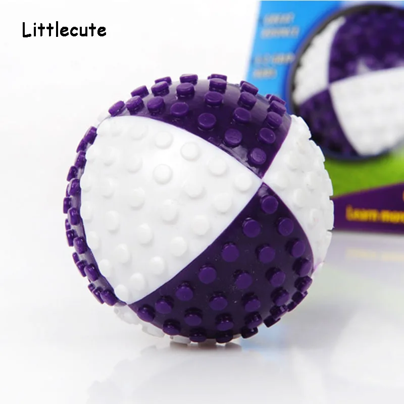 

Dog Interactive rubber ball play toys for golden retriever pet cat dog puppy teeth cleaning chew toy For Small Large dogs